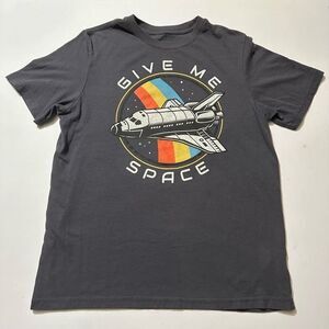 Wonder Nation Short Sleeve Space T-Shirt | Youth Size XXL (18)